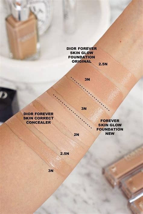 dior backstage vs forever glow